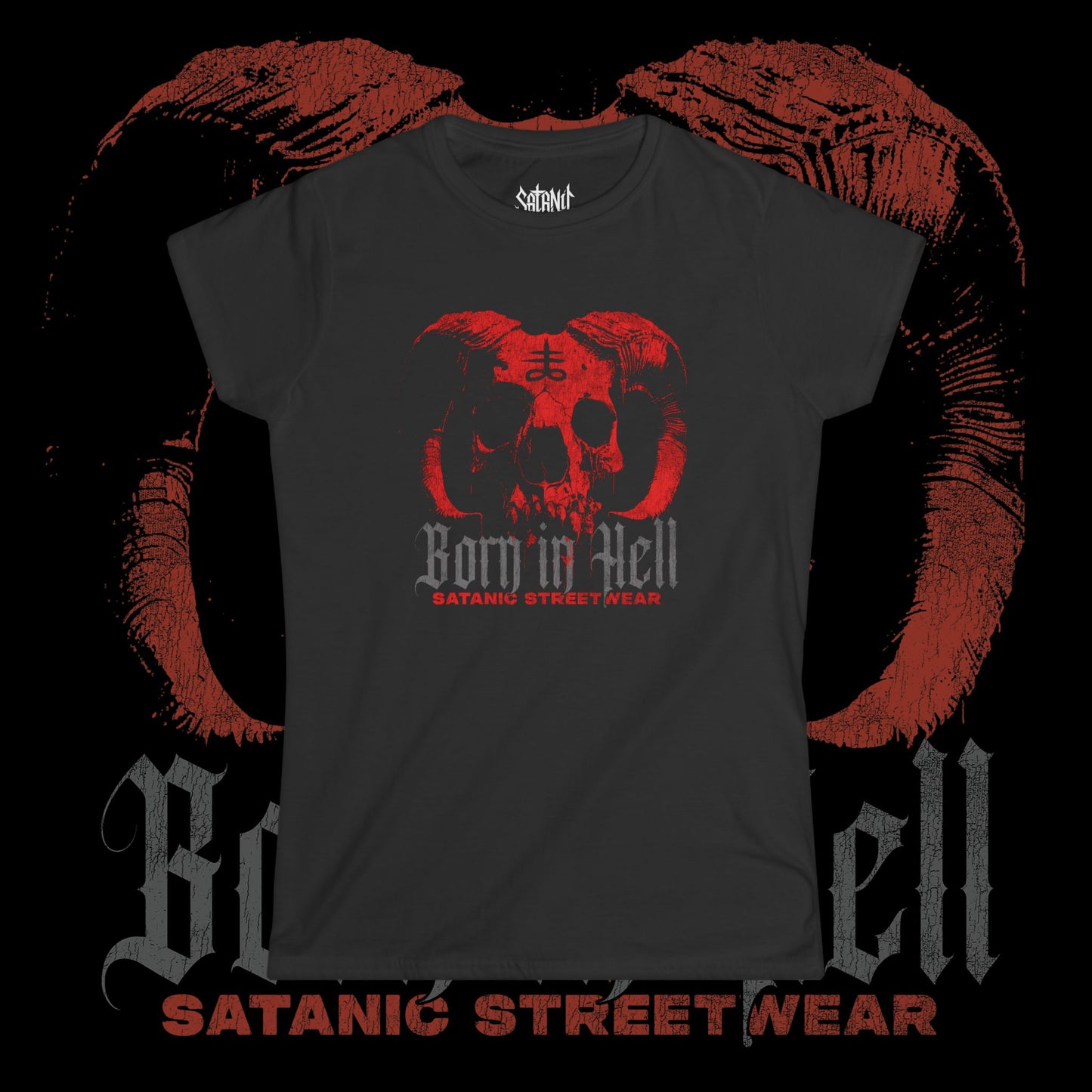 Born In Hell - Women's Softstyle Tee