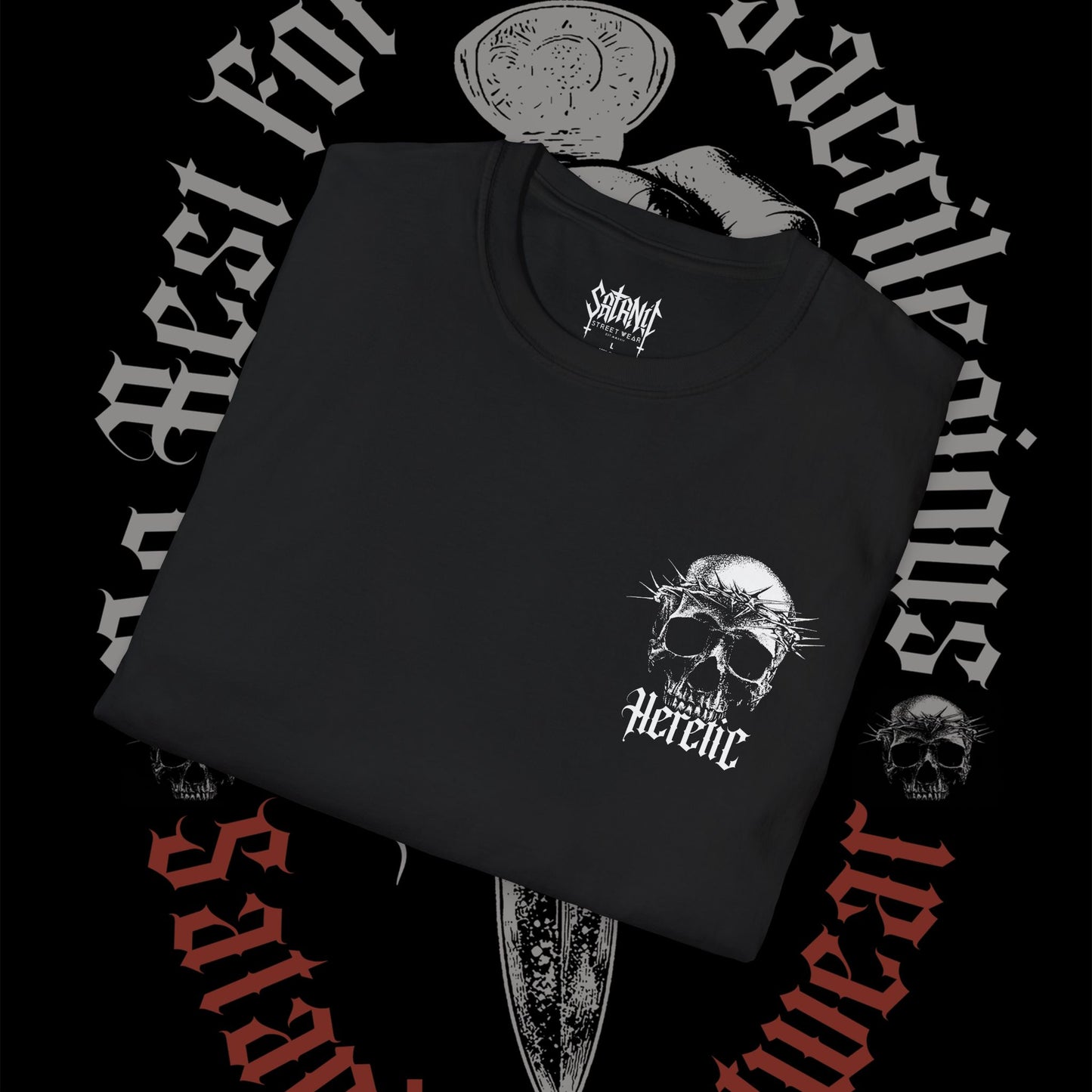 No Rest for the Sacrilegious (Double-Sided Tee)