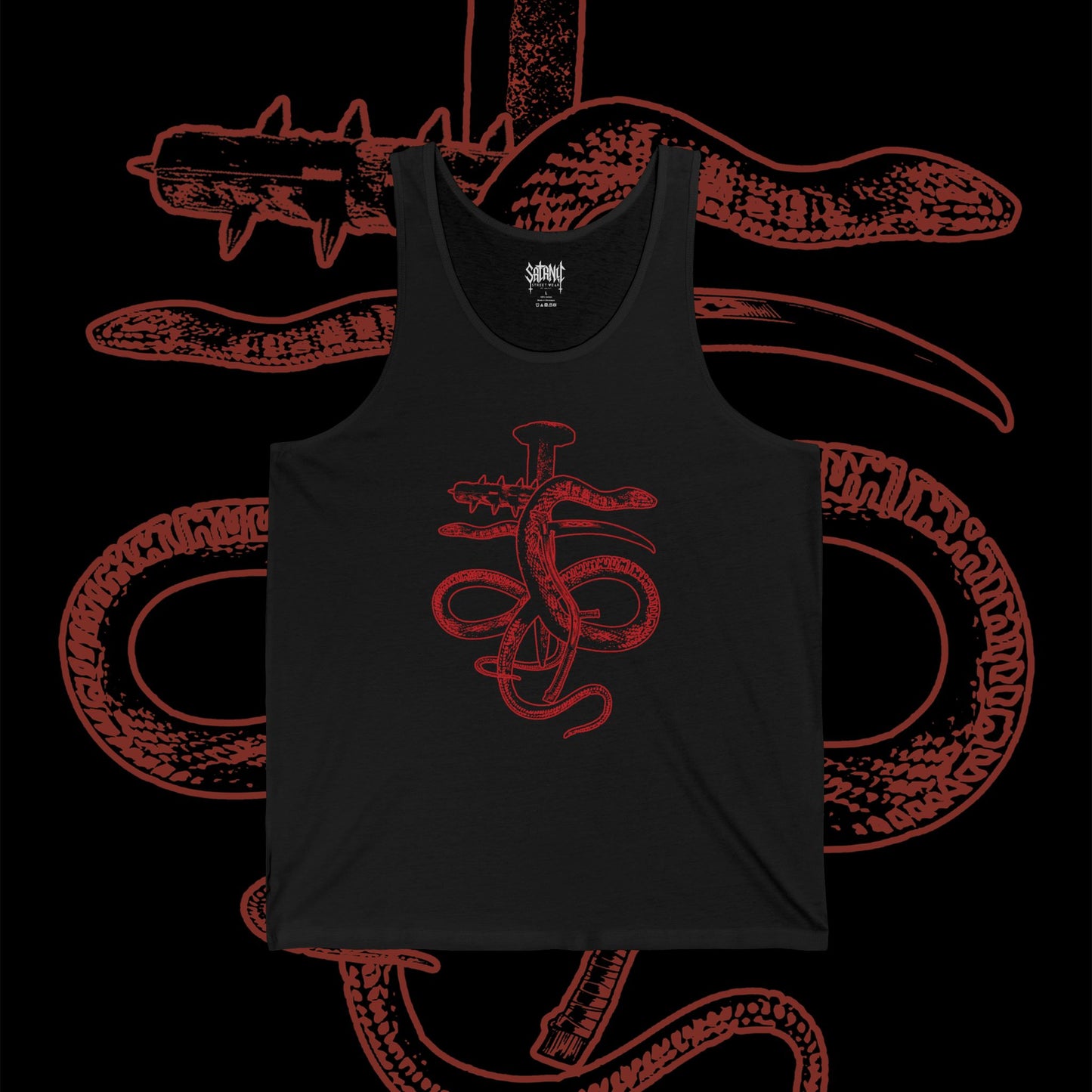 Serpentine Sovereignty - Unisex Jersey Tank