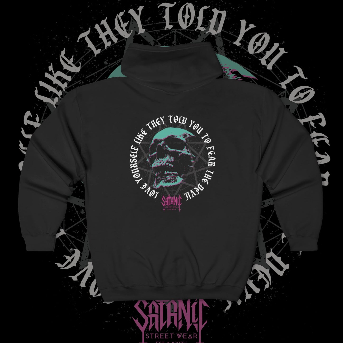 LoveLike Hell - Unisex Heavy Blend™ Full Zip Hooded Sweatshirt