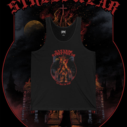 Let There Be Light - Unisex Jersey Tank