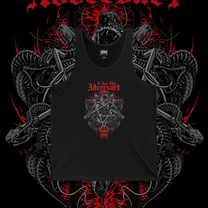 I Am The Adversary - Unisex Jersey Tank