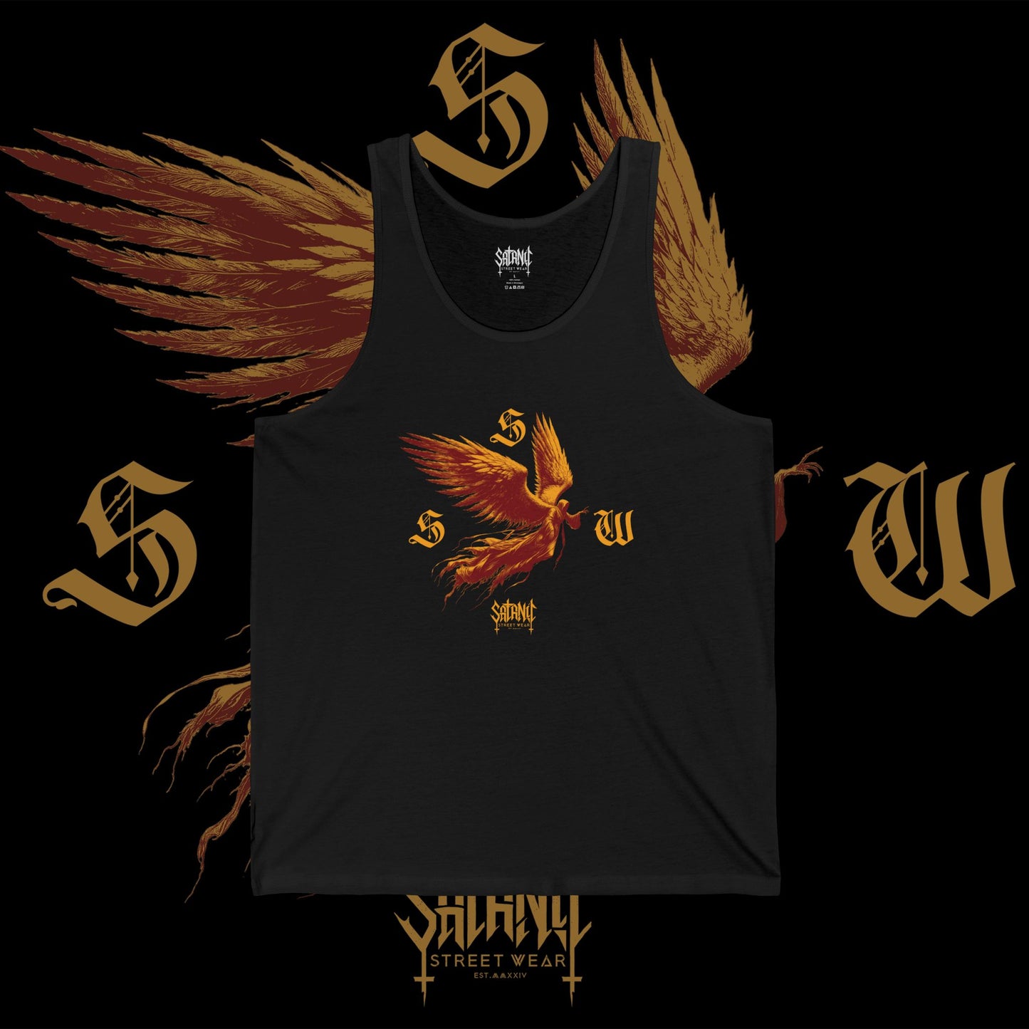 No Gods, Just Death - Unisex Jersey Tank